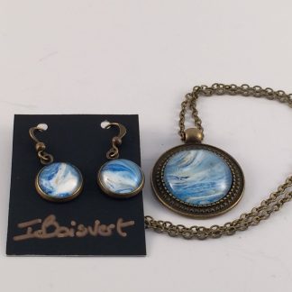 Ensemble #29 - Collier et boucles d'oreilles