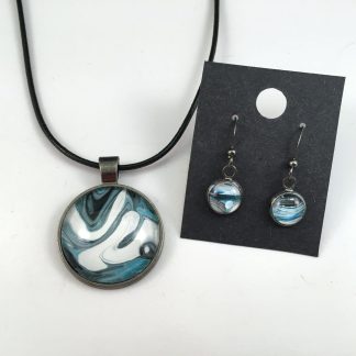Ensemble # 6 - Collier et boucles d'oreilles