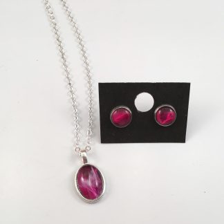Ensemble # 49 - Collier et boucles d'oreilles