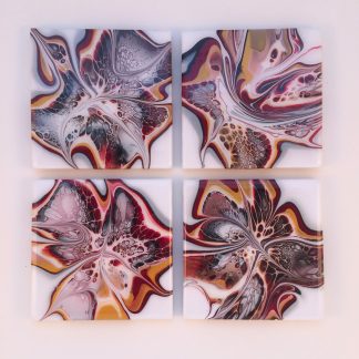 Ensemble de 4 sous-verres - #14