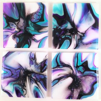 Ensemble de 4 sous-verres - #7