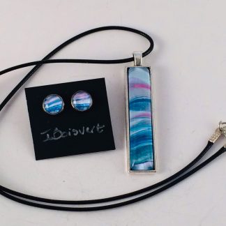 Ensemble # 71 - Collier et boucles d'oreilles
