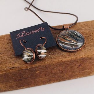 Ensemble # 10 - Collier et boucles d'oreilles