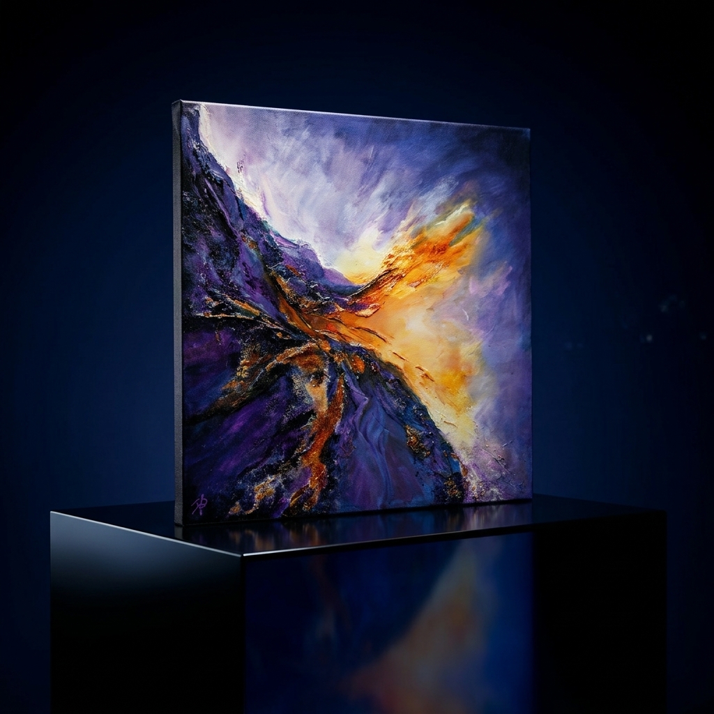 L’Étincelle – The precious spark that awaits you, œuvre originale d'Isabelle Boisvert