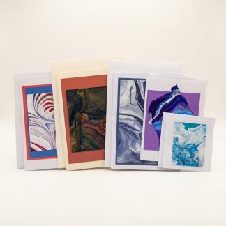 Ensemble de 5 cartes de souhaits #4