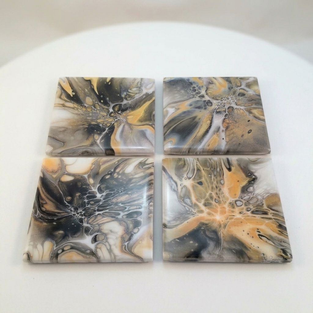 Ensemble de 4 sous-verres #1