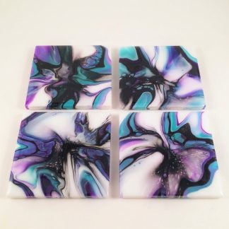 Ensemble de 4 sous-verres #7