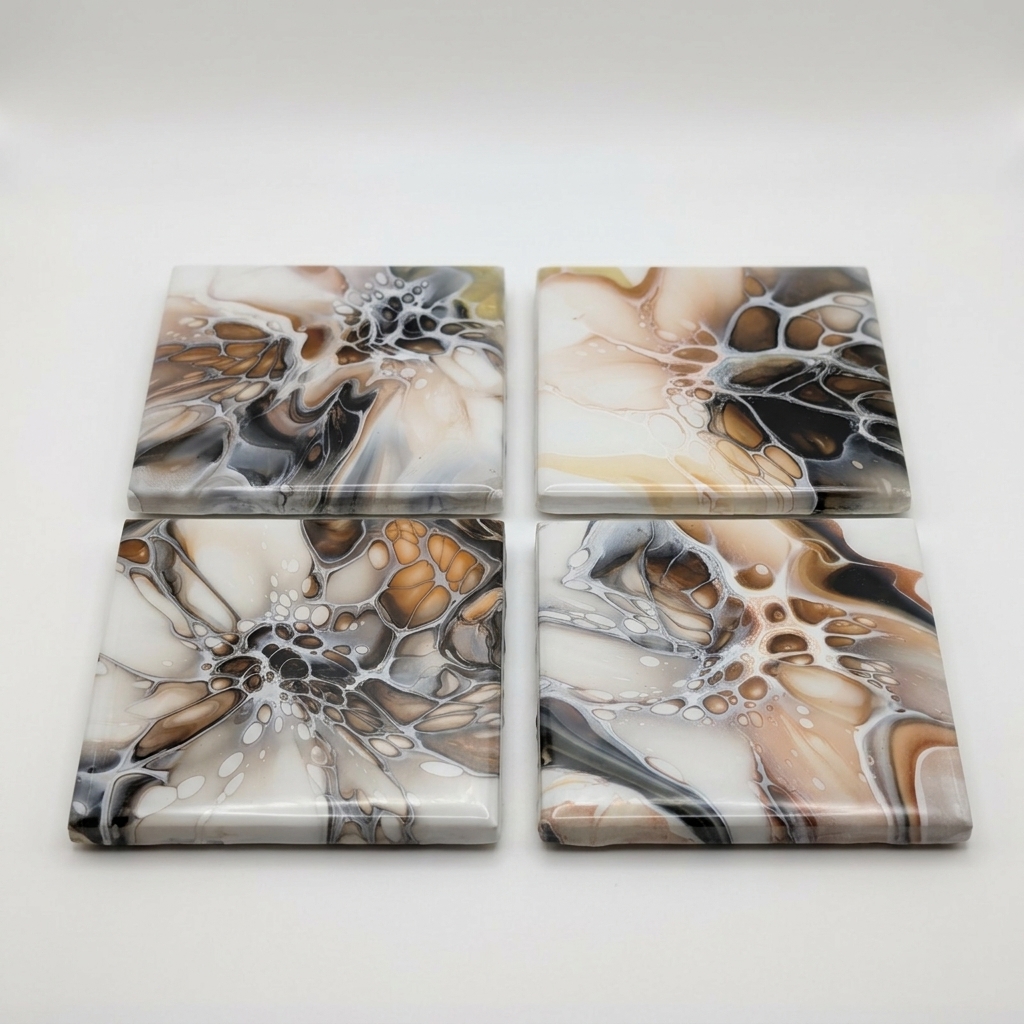 Ensemble de 4 sous-verres #4