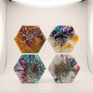 Ensemble de 4 sous-verres #9