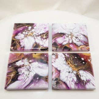 Ensemble de 4 sous-verres #10