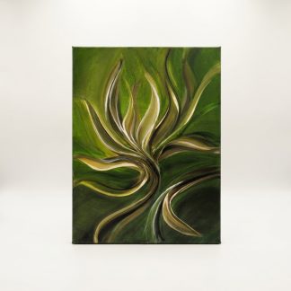 Chlorophytum Amaniense  ‘Fire Flash’, œuvre originale d'Isabelle Boisvert