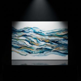 Vagues des Caraïbes 2, œuvre originale d'Isabelle Boisvert