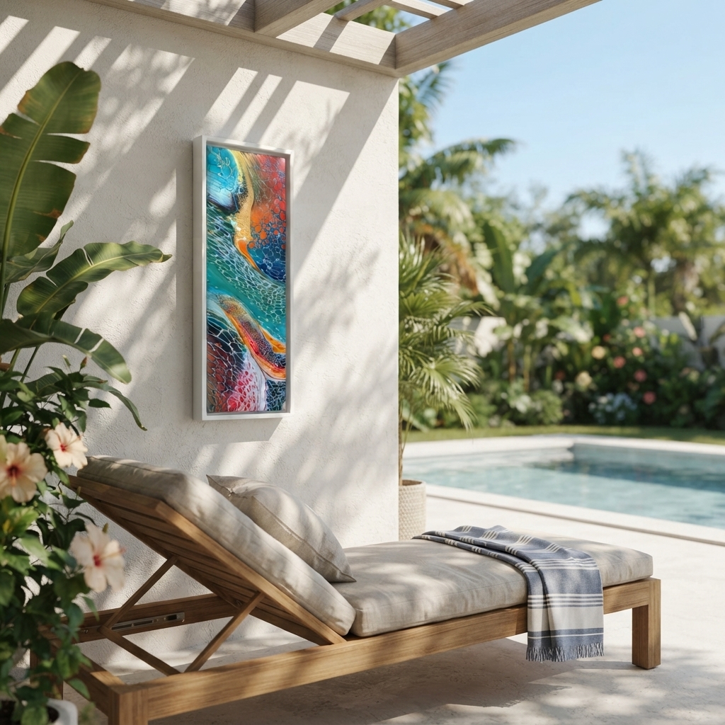 Baignade d'été, œuvre originale d'Isabelle Boisvert — autre vue