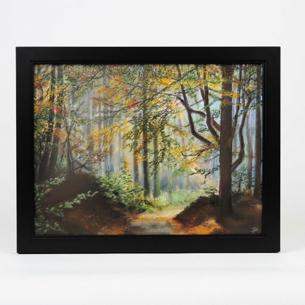 La douce arrivée de l'automne, œuvre originale d'Isabelle Boisvert