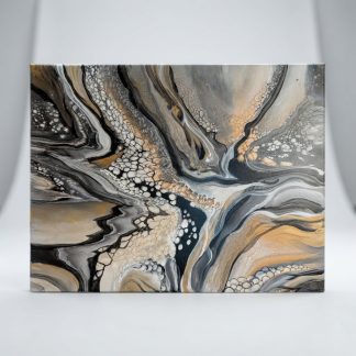 Racines 3, toile de la série « Racines », œuvre originale d'Isabelle Boisvert