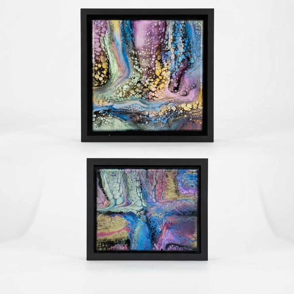 Parmi les Étoiles - Diptyque, œuvre originale d'Isabelle Boisvert