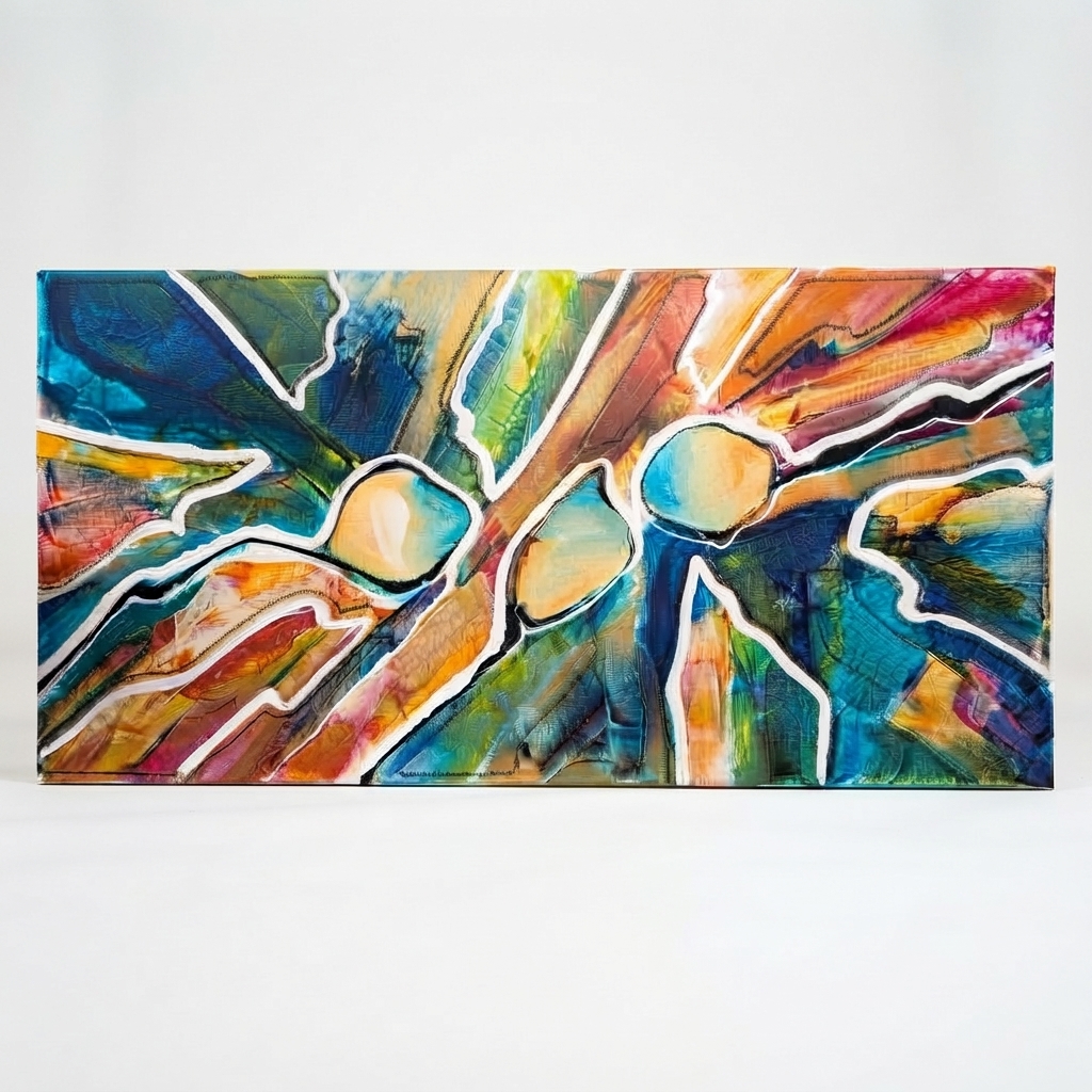 Les Triplets, œuvre originale d'Isabelle Boisvert — autre vue