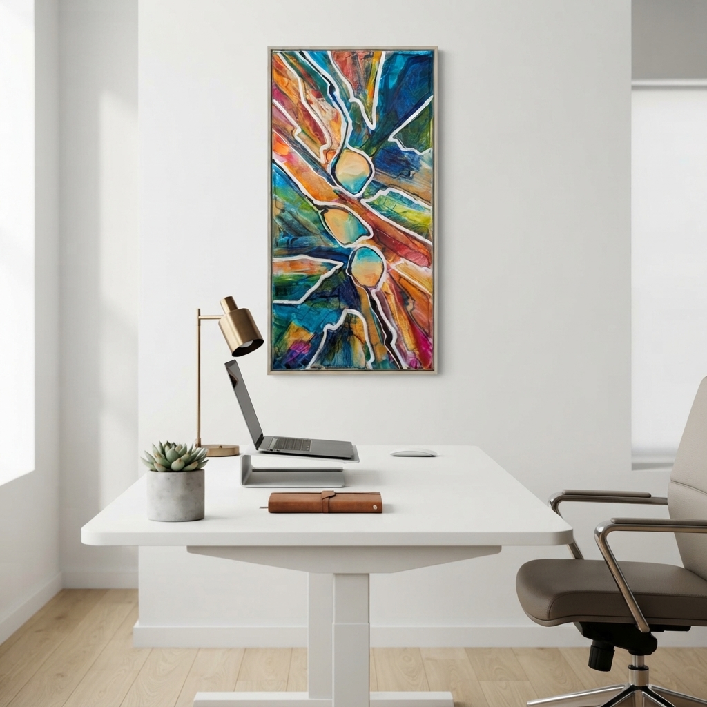 Les Triplets, œuvre originale d'Isabelle Boisvert — autre vue