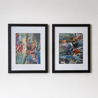 Diptyque, œuvre originale d'Isabelle Boisvert