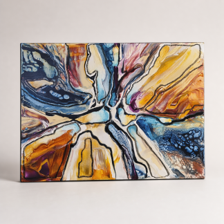 La Danse des Gitans, œuvre originale d'Isabelle Boisvert