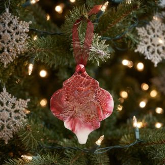 Ornement #30, décoration de Noël faite à la main par Isabelle Boisvert