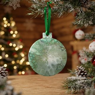 Ornement #42, décoration de Noël faite à la main par Isabelle Boisvert