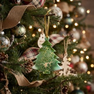 Ornement #43, décoration de Noël faite à la main par Isabelle Boisvert