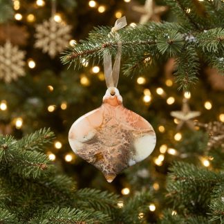 Ornement #47, décoration de Noël faite à la main par Isabelle Boisvert