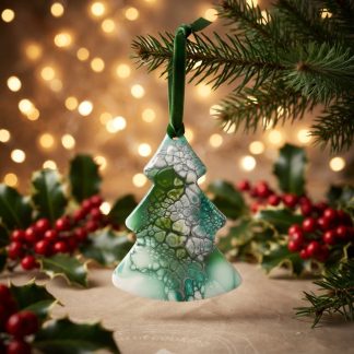 Ornement #51, décoration de Noël faite à la main par Isabelle Boisvert