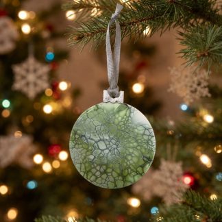 Ornement #53, décoration de Noël faite à la main par Isabelle Boisvert