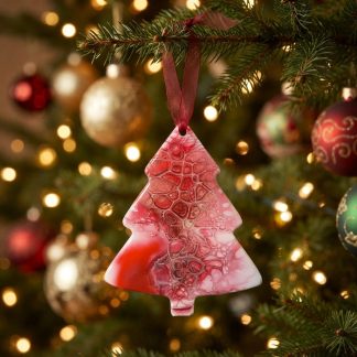 Ornement #56, décoration de Noël faite à la main par Isabelle Boisvert