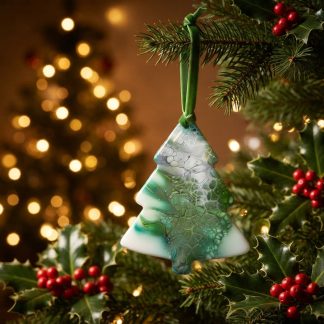 Ornement #59, décoration de Noël faite à la main par Isabelle Boisvert