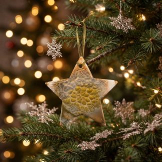 Ornement #62, décoration de Noël faite à la main par Isabelle Boisvert