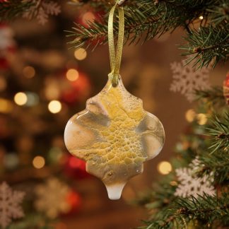Ornement #65, décoration de Noël faite à la main par Isabelle Boisvert