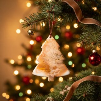 Ornement #67, décoration de Noël faite à la main par Isabelle Boisvert