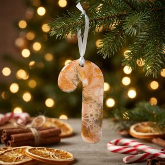 Ornement #68, décoration de Noël faite à la main par Isabelle Boisvert