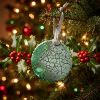 Ornement #73, décoration de Noël faite à la main par Isabelle Boisvert