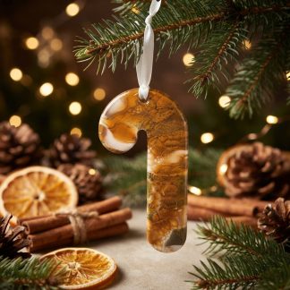 Ornement #77, décoration de Noël faite à la main par Isabelle Boisvert