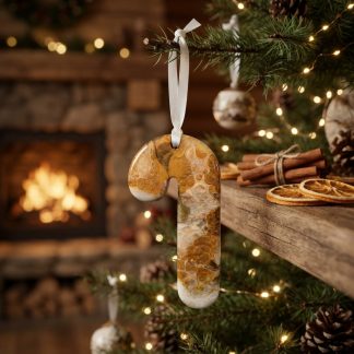 Ornement #80, décoration de Noël faite à la main par Isabelle Boisvert